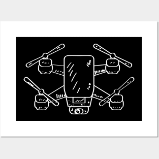 Unmanned Aerial Vehicle (UAV / Drone) Posters and Art